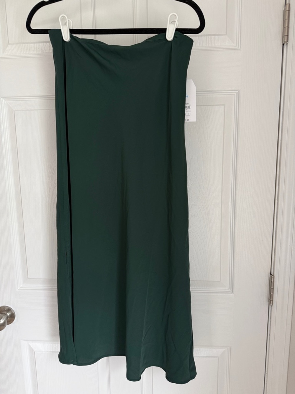 Dark Green Women's Midi Skirt
